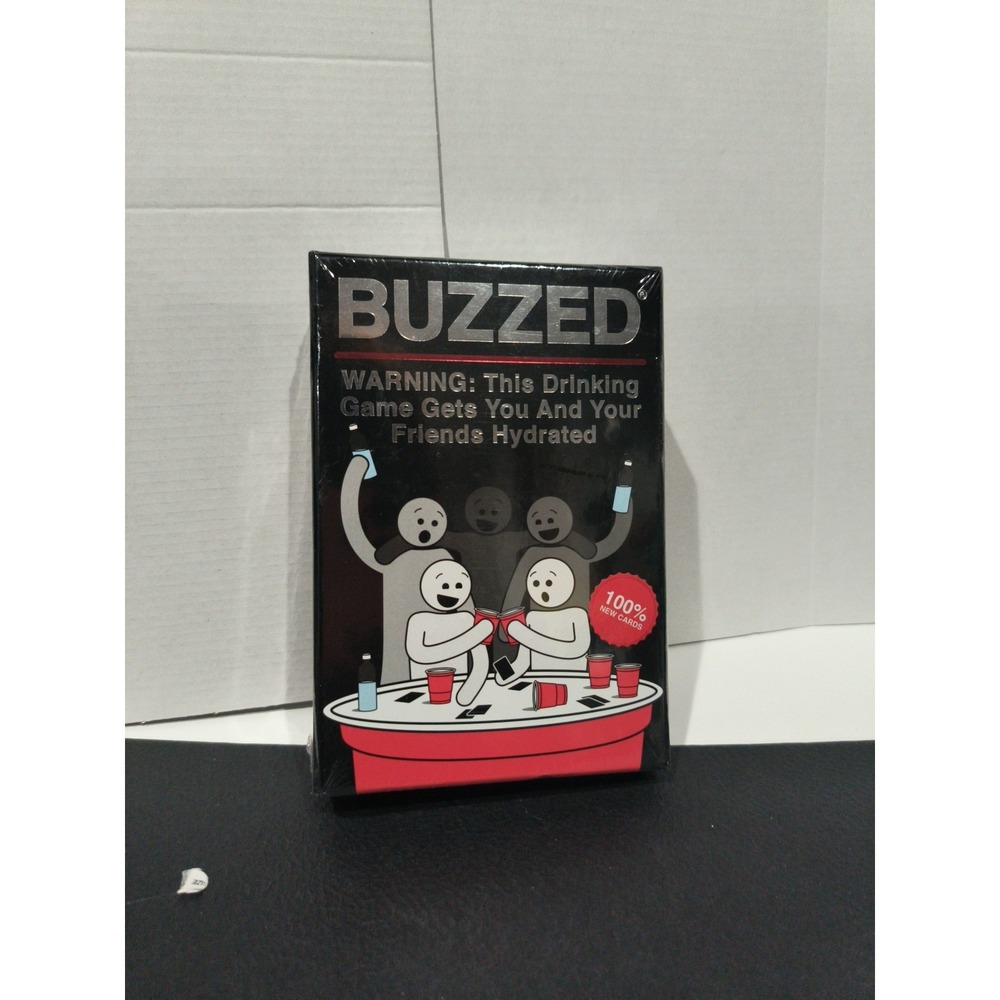 Buzzed Drinking Card Game NEW in the box!
